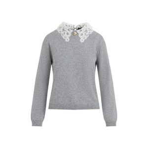 Fabiana Filippi Grey Virgin Wool Sweater - NWT